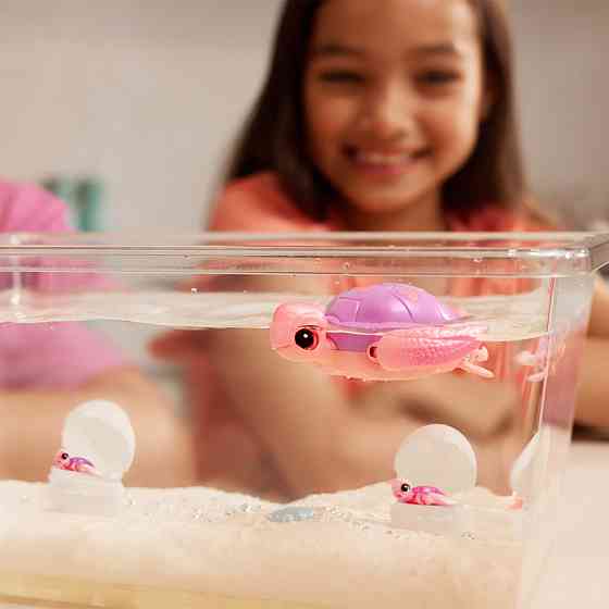 Интерактивный игровой набор Мама черепаха с сюрпризом Pets & Robo Alive 9560 