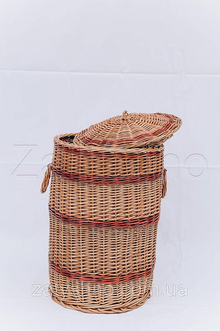 Скриня бочка плетена з лози Київ - фото 2