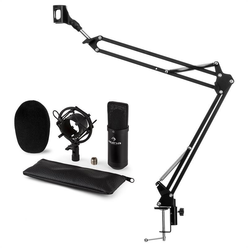 Набор микрофонов CM001B Конденсаторный микрофон V3 Кронштейн микрофона черный (Германия, читать описание) Ровно - изображение 1