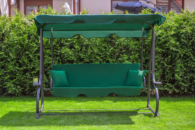 Гойдалка садова JUST GARDEN Relax Comfort для саду, дачі Київ - фото 4