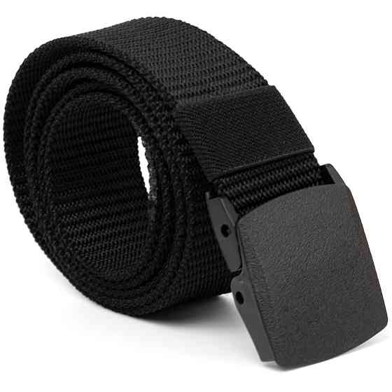 Текстильний ремінь Vintage 20540 Чорний Київ