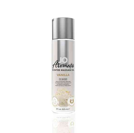 Натуральное массажное масло JO Aromatix Massage Oil Vanilla 120 мл Sex Aura Киев