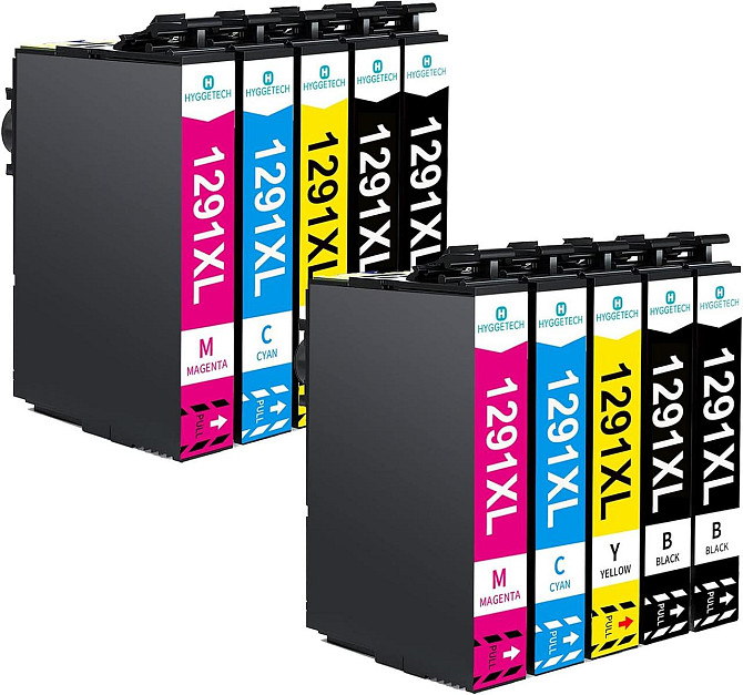 Картриджі 1291XL для Epson T1291 T1292 T1293 T1294 Workforce WF-3520 WF-3540 Stylus SX230 SX235W SX4 Дніпро - фото 1