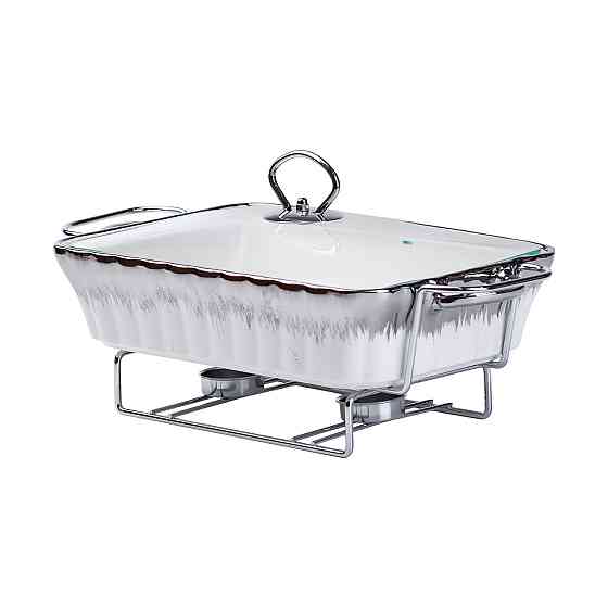 Фарфоровий мармит 1,5 л з підігрівом Київ