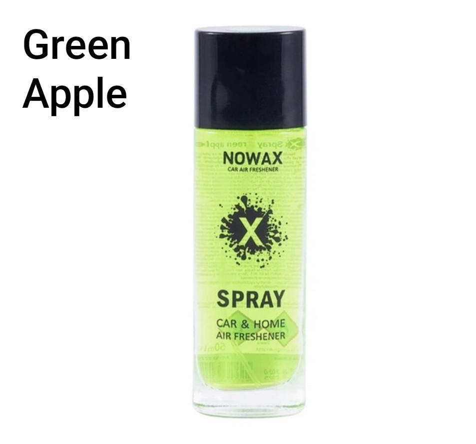 Ароматизатор спрей  Novax X Spray Green Aplle 50 мл Смела - изображение 1