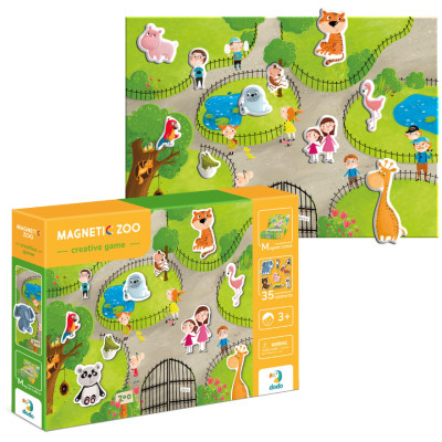 Обучающий набор DoDo Магнитная игра Зоопарк (200207) Винница - изображение 2