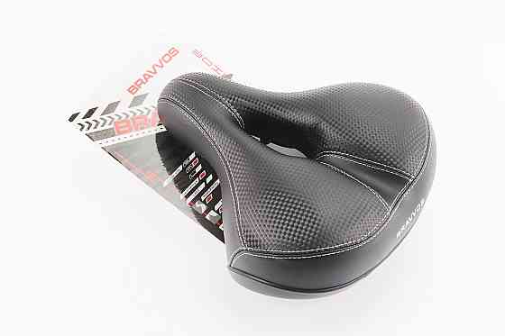 Сидіння ХВЗ 250x200мм, чорне YF-1039 Київ