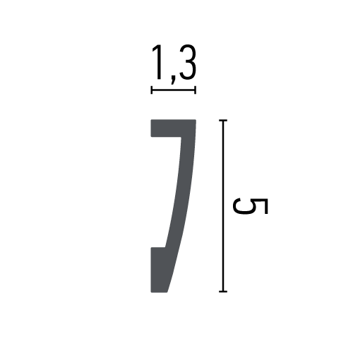 Молдинг полимерный Grand Decor HCR 505 Днепр