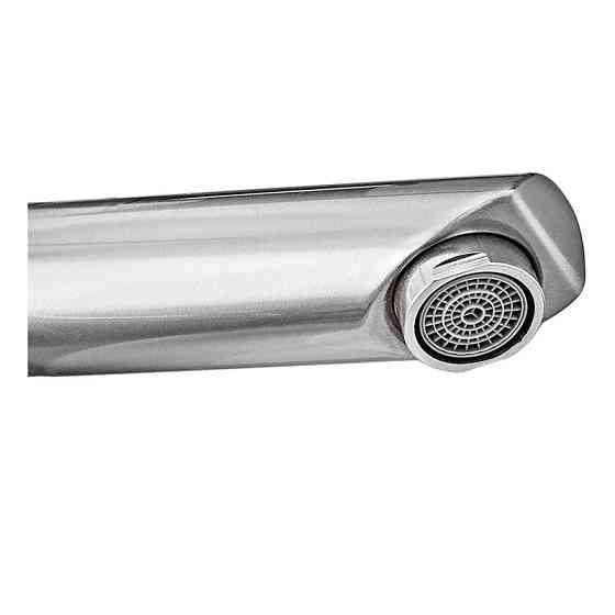 Змішувач для умивальника Armata SUS-001-A з коротким виливом з нержавіючої сталі (CH6474) Харків