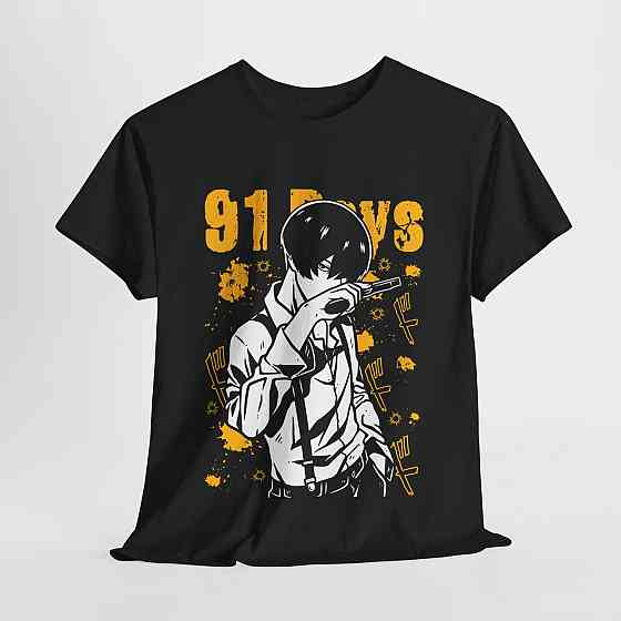 Футболка для мальчика аниме Дайс Аниме Сериес Винтаге оверсайз (рост от 165 до 180 ) Черний AnimeJ0739m Днепр