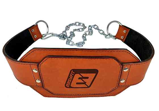 EasyFit Пояс для обтяжень EasyFit (шкіра) до 250 кг коричневий Коломыя