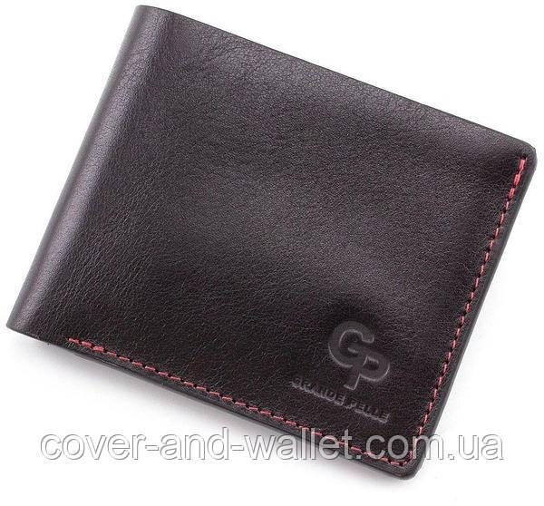 Стильный кожаный кошелек ручной роботы на магнитах Grande Pelle Киев - изображение 7
