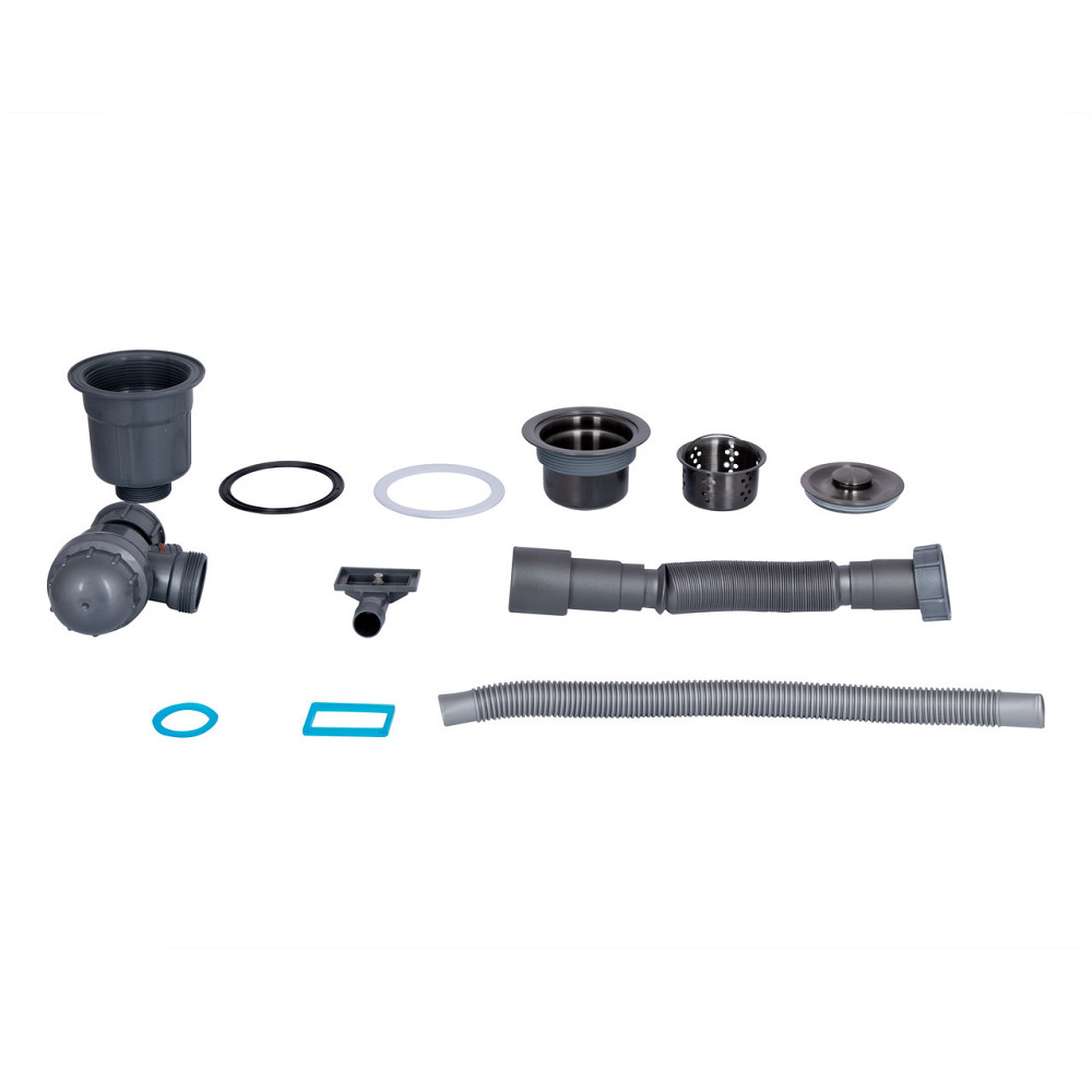 Мийка для кухні інтегрована Lidz Handmade H7849BL крило зліва Brushed Black PVD 3,0/1,0 мм LDH7849BLPVD43624 Київ - фото 9