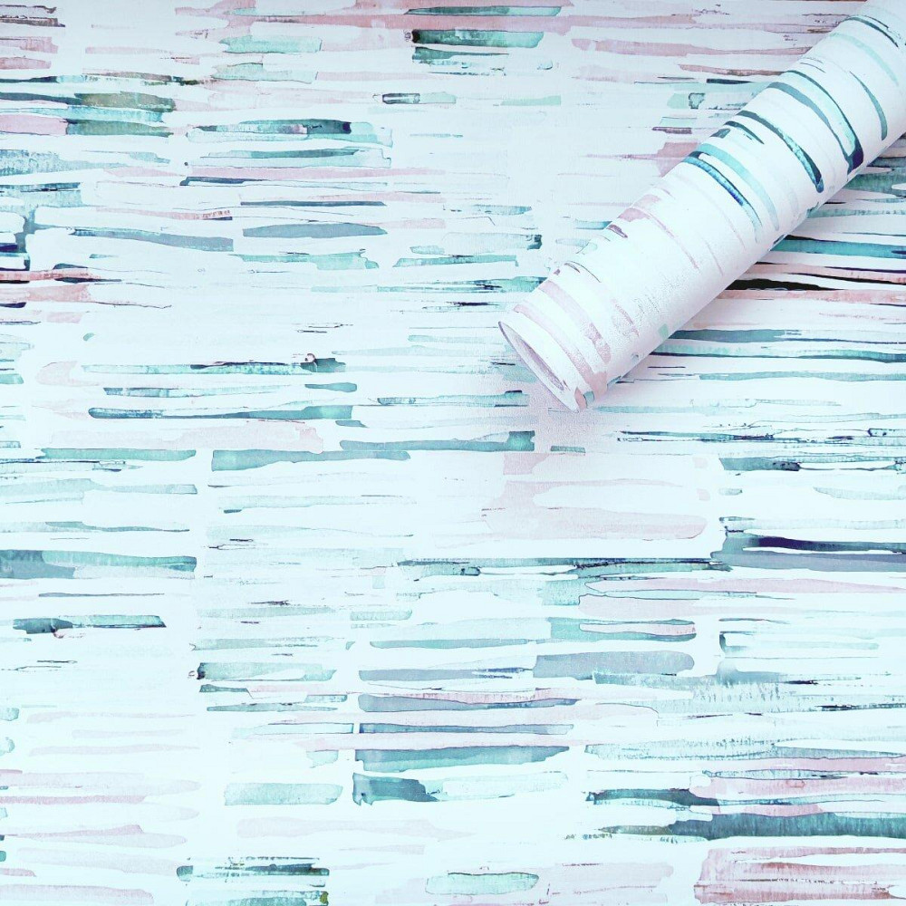 Самоклеюча плівка 0,45х10м х 0,07мм Акварель SW-00001237 Київ - фото 1