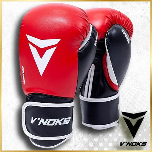 Боксерські рукавиці V`Noks Lotta Red 10 унцій червоні Професійний захист для тренувань і змагань Київ - фото 8