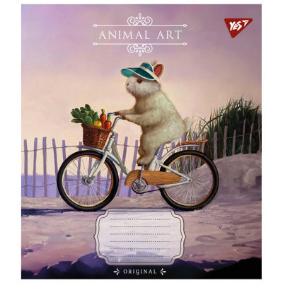Зошит Yes Animal art 48 аркушів лінія (767122) Вінниця - фото 2