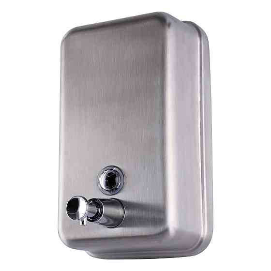 Дозатор рідкого мила HOTEC 13.111-1,0L вертикальний 1000мл,Stainless Steel SUS304 Киев