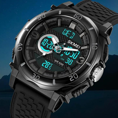 Годинники наручні SKMEI 2098BKWT, ЧОРНО-БІЛИЙ, 10308 Дніпро - фото 2