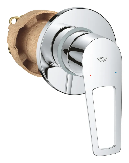 Змішувач прихованого монтажу для 1 споживача Grohe BauLoop New (29042001) ( 27339 ) Харків - фото 1