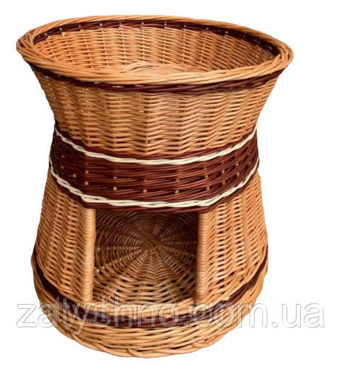 Кошик для кота плетений з лози Київ - фото 1