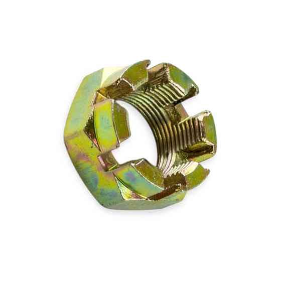 Гайка газ-53,2410,3302 корончаста (кулака повор.) маточини Мукачево