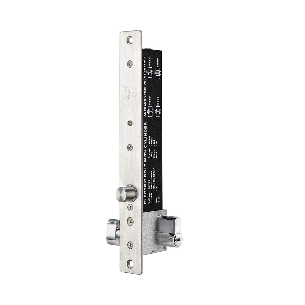 Електроригельний замок Yli Electronic YB-600B (LED) врізний для системи контролю доступу Киев - изображение 2