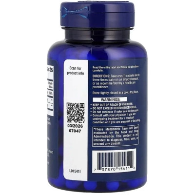 Вітамінно-мінеральний комплекс Life Extension Глутатіон, цистеїн та вітамін C, Glutathione, Cysteine & C, 100 капсул (LEX-15411) Вінниця - фото 3