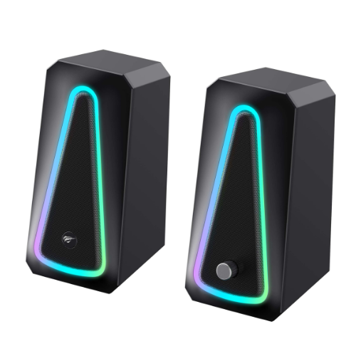 Ігрові колонки 2.0 HV-SK208 PRO 10W USB з підсвічуванням чорний Havit Житомир