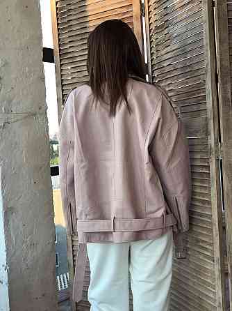 Женская куртка оверсайз Пудровый L Харьков