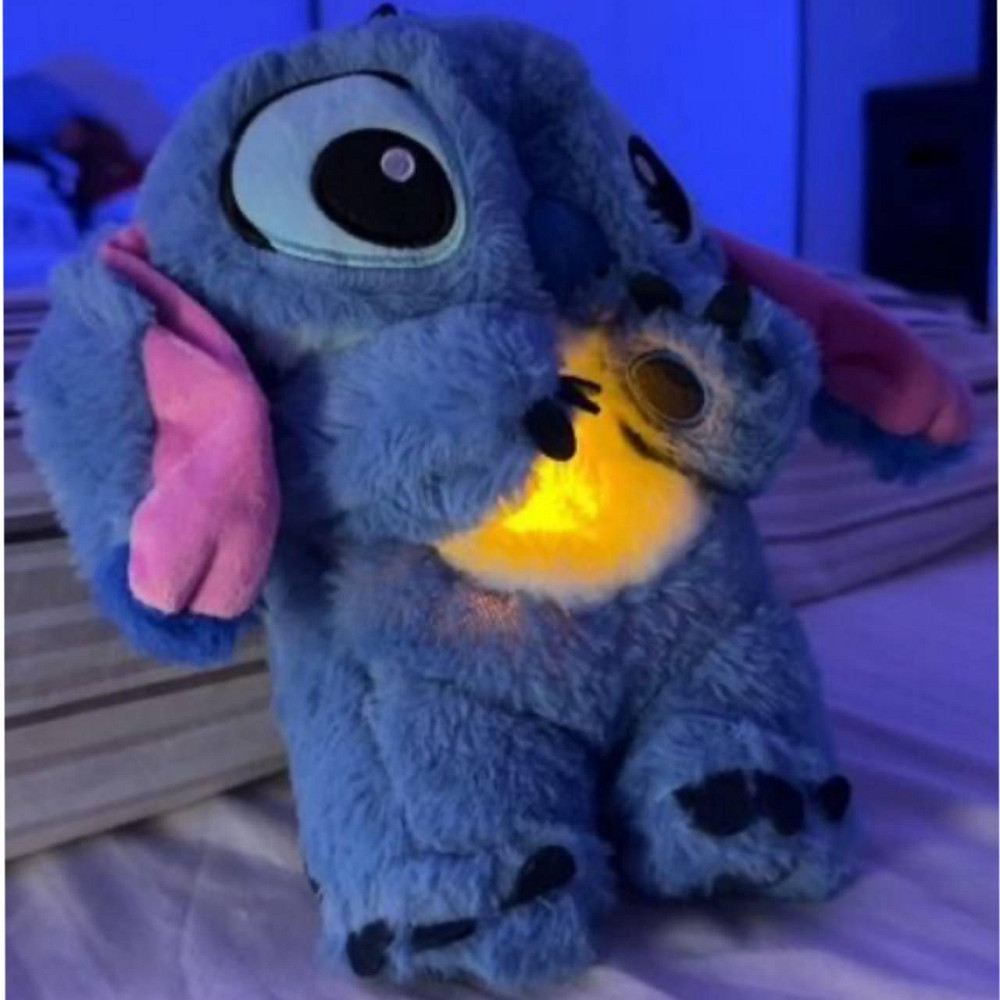 Детская плюшевая мягкая игрушка Дышащий Стич Stich синий Черновцы - изображение 2