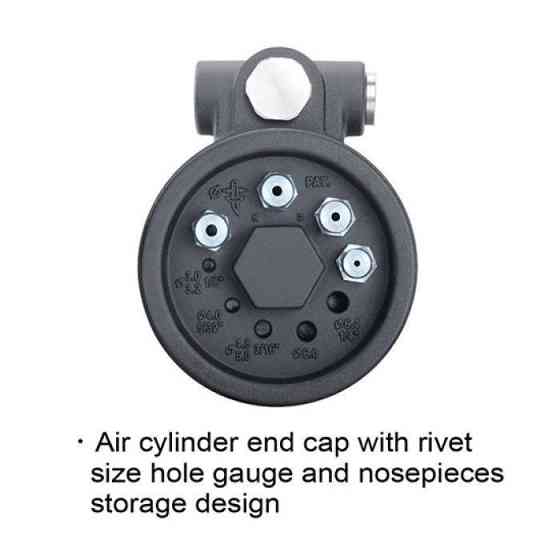 Пневмогідравлічний заклепочник для витяжних заклепок TOPTUL 3.0-6.4 мм KARA0306 Одеса