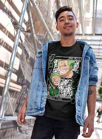 Футболка аниме Аниме Винтаге Спекиал Манга оверсайз (S/M/L) Черний AnimeJ1055 Днепр