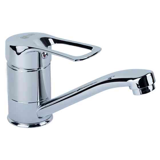 TAU Смеситель s43 Ø40 для кухни гусак прямой 150мм на шпильке TAU SM-2B144C (9843120) Київ