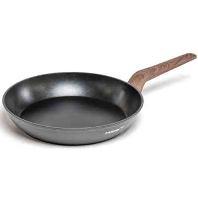 Сковорода Hölmer Wood кована з кришкою 24 см (FP-22524-SWBL Wood) Винница