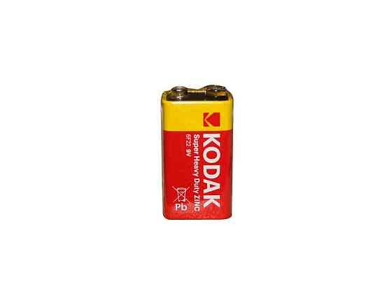 Батарейка сольова 6F22 крона 1шт (плівка)ТМ Kodak Solmir Київ