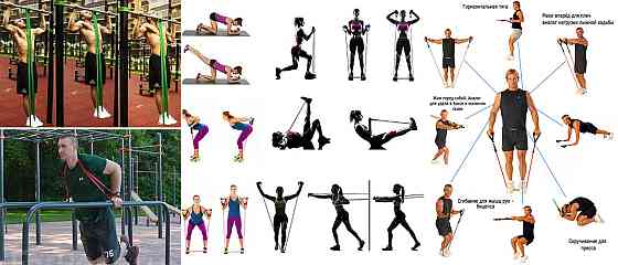 EasyFit Гумові петлі-еспандер EasyFit 4-60 кг Коломыя