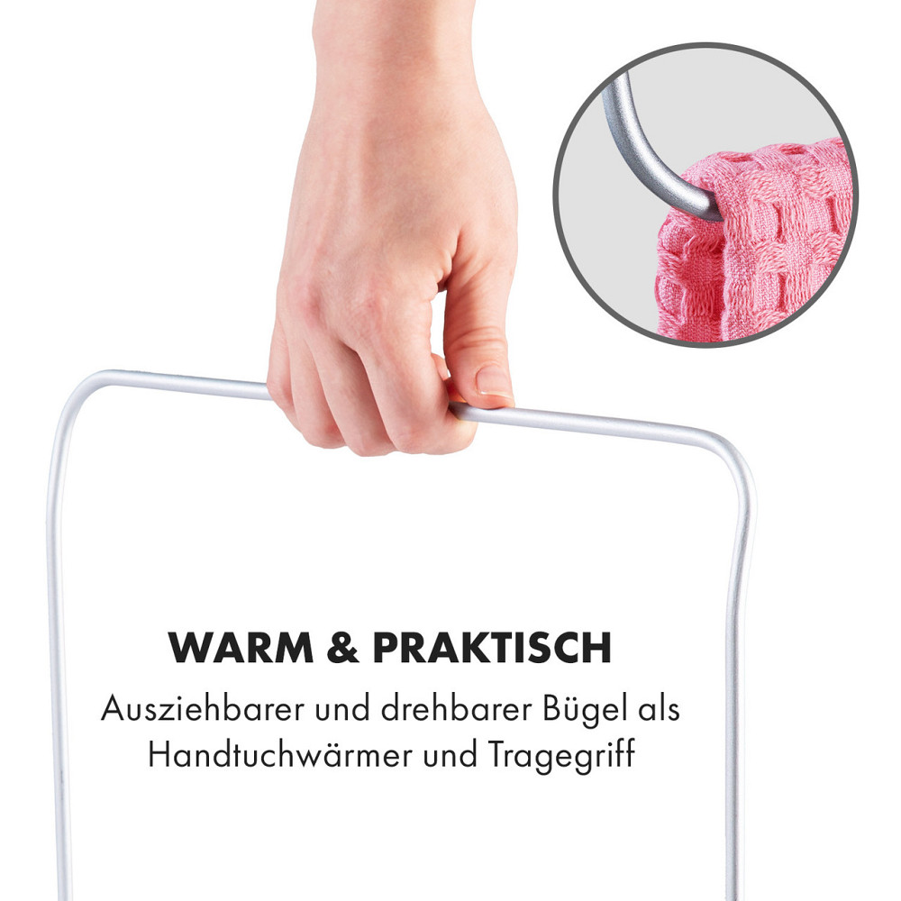 Hot Spot Pebble Fan Heater 2000W Полотенцесушитель Таймер Пульт дистанционного управления (Германия, читать Ровно - изображение 6