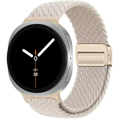 Ремешок для смарт-часов Armorstandart Braided Solo Loop для Samsung Watch 8 / 8 Classic (20x113 mm) Starlight (ARM87357) Винница - изображение 1