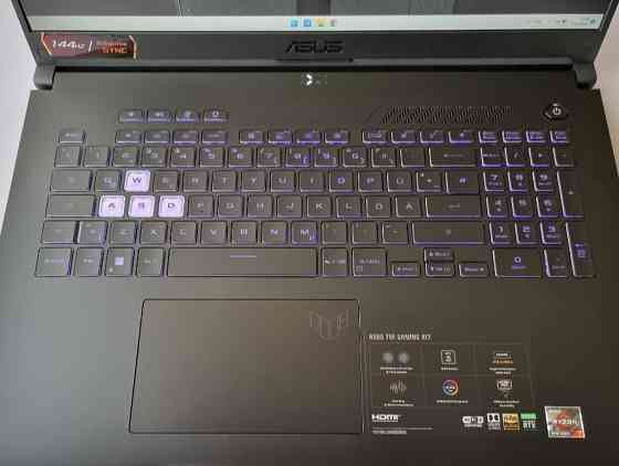 ASUS TUF Gaming A17 (2022)R7 6800H/RTX3070/RAM 16 Gb/SSD1TB/WIN11 Ноутбук Київ