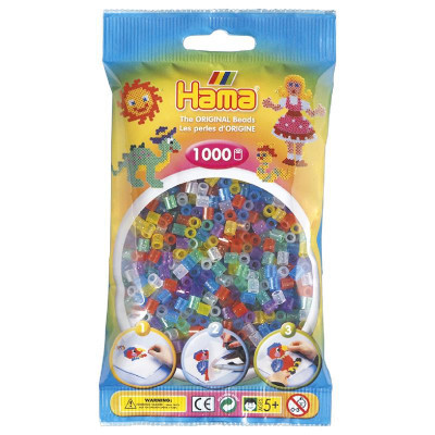 Набор для творчества Hama цветных бусин 1000 шт термомозаика (207-54) Винница - изображение 1