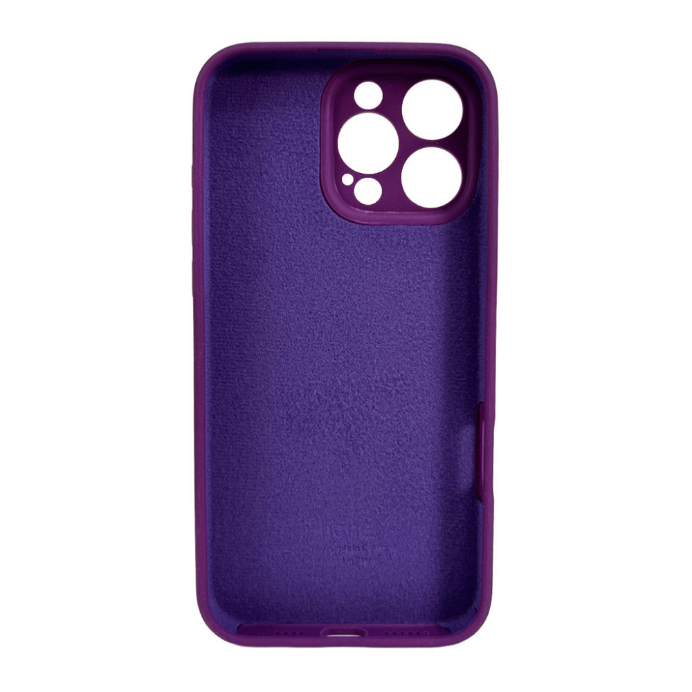 Чохол для смартфона Silicone Full Case AA Camera Protect for Apple iPhone 16 Pro 19,Purple Київ - фото 3