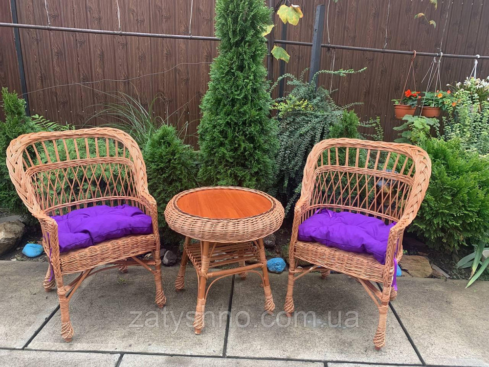 Плетеная мебель, набор Киев - изображение 1