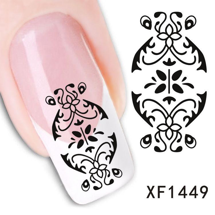 Наклейки для нігтів XF1449 Київ - фото 1