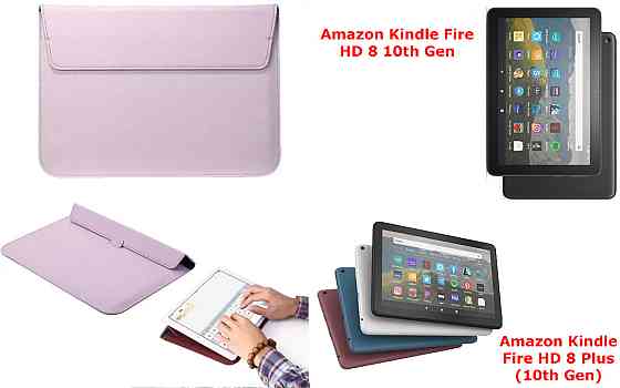 Чехол-конверт VitoCase для Amazon Kindle Fire HD 8 10th Gen, Fire HD 8 Plus (10th Gen), с функцией подставки Киев