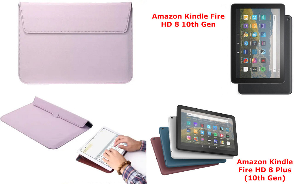 Чехол-конверт VitoCase для Amazon Kindle Fire HD 8 10th Gen, Fire HD 8 Plus (10th Gen), с функцией подставки Киев - изображение 1