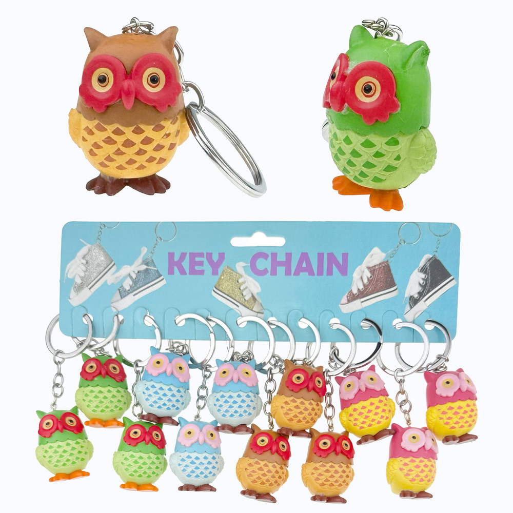 Брелоки для ключів Сова 12 шт. Київ - фото 1