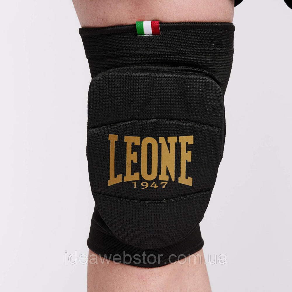Наколенники Leone DNA Black 2 шт спортивные для бокса ММА тайского бокса с гелевой подушкой защита колен суставов L/XL Киев - изображение 9
