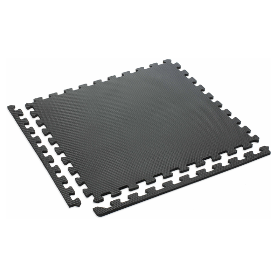 Мат-пазл Gymtek EVA 118х176,5х1см 6 частей черный Киев