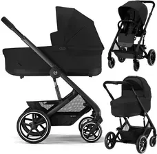 Детская коляска CYBEX BALIOS S LUX 2 WÓZEK 2W1 GONDOLA COT S 2.0 LUX RAMA BLACK MOON BLACK Киев - изображение 1