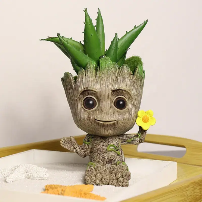 Набір горщиків Грут Groot G8 + G9 для квітів та канцелярії Вінниця - фото 8